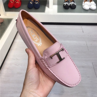Tod's 2020 Women's Leather Loafer - 토즈 2020 여성용 레드 로퍼,Size(225-250),TODS0140,핑크