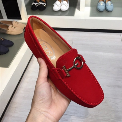 Tod's 2020 Women's Leather Loafer - 토즈 2020 여성용 레드 로퍼,Size(225-250),TODS0150,레드