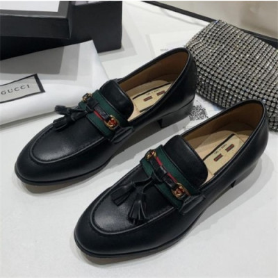 Gucci 2020 Women's Leather Flat - 구찌 2020 여서용 레더 플렛,Size(225-250),GUCS1302,블랙