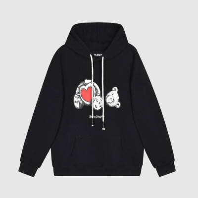 [팜 엔젤스]Palm Angels 2020 Mm/Wm Logo Cotton Hoodie - 팜 엔젤스 2020 남/녀 로고 코튼 후디 Pam0247x.Size(s - xl).블랙