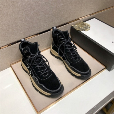 Gucci 2020 Men's Leather Sneakers - 구찌 2020 남성용 레더 스니커즈,Size(240-270),GUCS1316,블랙