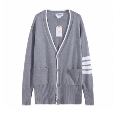 [톰브라운]Thom Browne 2020 Womens Strap V-neck Cardigan - 톰브라운 2020 여성 스트랩 브이넥 가디건 Thom01107x.Size(s - xl).그레이