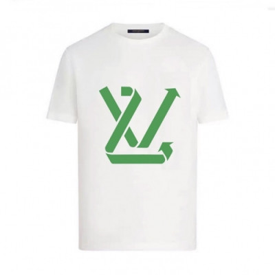 [루이비통]Louis vuitton 2020 Mens Logo Short Sleeved Tshirts - 루이비통 2020 남성 로고 반팔티 Lou02439x.Size(m - 2xl).화이트