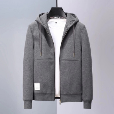 [톰브라운]Thom Browne 2020 Mm/Wm Casual Cotton Hoodie - 톰브라운 2020 남/녀 캐쥬얼 코튼 후디 Thom01109x.Size(m - 3xl).그레이