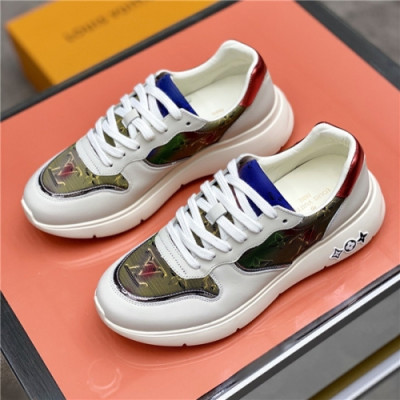 Louis Vuitton 2020 Men's Leather Sneakers - 루이비통 2020 남성용 레더 스니커즈,Size(240-270),LOUS1517,화이트