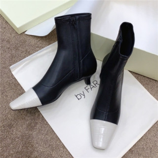 By Far 2020 Women's Leather Ankle Boots - 바이파 2020 여성용 레더 앵글부츠,Size(225-250),BYFS0004,블랙