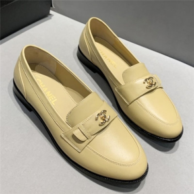 Chanel 2020 Women's Leather Loafer - 샤넬 2020 여성용 레더 로퍼,Size(225-250),CHAS0497,옐로우