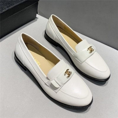Chanel 2020 Women's Leather Loafer - 샤넬 2020 여성용 레더 로퍼,Size(225-250),CHAS0498,화이트