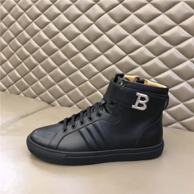 Bally 2020 Men's Leather Sneakers - 발리 2020 남성용 레더 스니커즈,Size(240-270),BALS0135,블랙