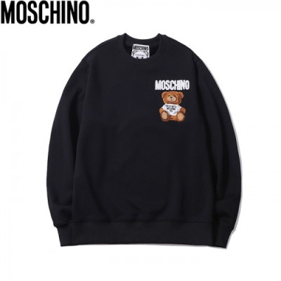 [모스키노]Moschino 2020 Mens Crew-neck Cotton Tshirts - 모스키노 2020 남성 크루넥 코튼 맨투맨 Mos0125x.Size(m - 3xl).블랙