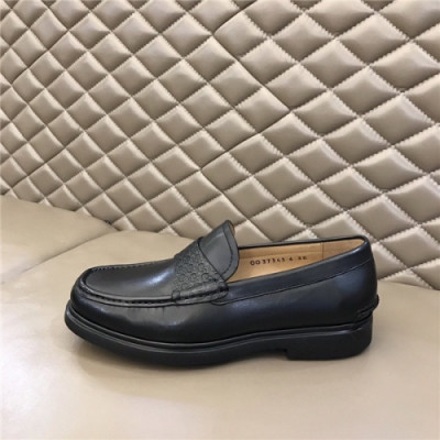 Salvatore Ferragamo 2020 Men's Leather Loafer - 페라가모 2020 남성용 레더 로퍼,Size(240-270),FGMS0489,블랙