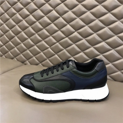 Prada 2020 Men's Leather Sneakers - 프라다 2020 남성용 레더 스니커즈,Size(240-270),PRAS0620,블랙