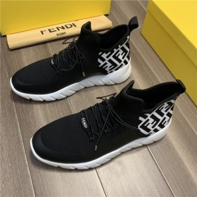 Fendi 2020 Men's Sneakers - 펜디 2020 남성용 스니커즈,Size(240-270),FENS0348,블랙