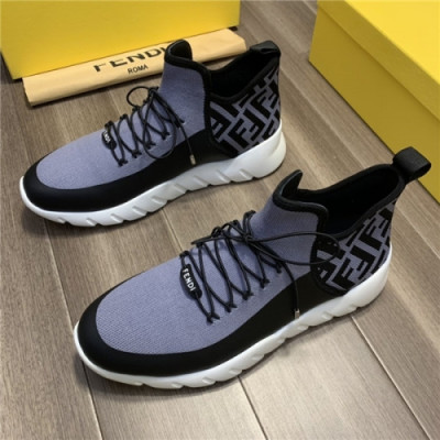 Fendi 2020 Men's Sneakers - 펜디 2020 남성용 스니커즈,Size(240-270),FENS0352,퍼플