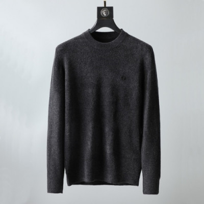 Zegna 2019 Mens Basic Crew-neck Wool Sweaters - 제냐 2019 남성 베이직  터틀넥 울 스웨터 Zeg0225x.Size(m - 3xl).블랙