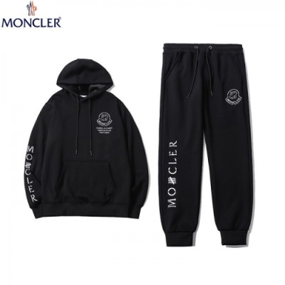 [몽클레어]Moncler 2020 Mens Patch Logo Training Clothes&Pants - 몽클레어 2020 남성 패치 로고 트레이닝복&팬츠 Moc02022x.Size(m - 3xl).블랙