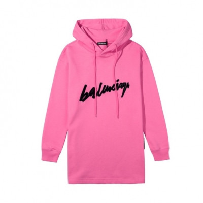 [발렌시아가]Balenciaga 2020 Womens Logo Cotton Hoodie - 발렌시아가 2020 여성 로고 코튼 후디 Bal0877x.Size(s - l).핑크