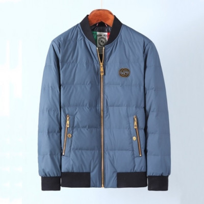 [구찌]Gucci 2020 Mens Logo Casual Down Jackets - 구찌 2020 남성 로고 캐쥬얼 다운 자켓 Guc03253x.Size(m - 3xl).블루