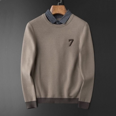 [알마니]Armani 2020 Mens Crew-neck Sweaters - 알마니 2020 남성 크루넥 스웨터 Arm0819x.Size(m - 3xl).카멜