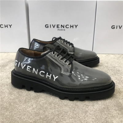 Givenchy 2020 Men's Leather Oxford Shoes - 지방시 2020 남성용 레더 옥스퍼드 슈즈,Size(240-270),GIVS0130,그레이