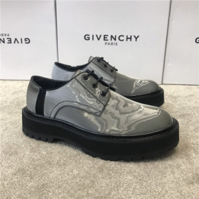 Givenchy 2020 Men's Leather Oxford Shoes - 지방시 2020 남성용 레더 옥스퍼드 슈즈,Size(240-270),GIVS0134,그레이