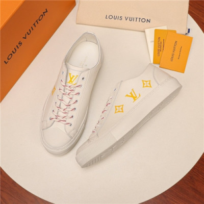 Louis Vuitton 2020 Men's Leather Sneakers - 루이비통 2020 남성용 레더 스니커즈,Size(240-270),LOUS1532,화이트