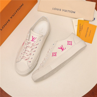 Louis Vuitton 2020 Men's Leather Sneakers - 루이비통 2020 남성용 레더 스니커즈,Size(240-270),LOUS1533,화이트
