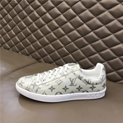 Louis Vuitton 2020 Men's Leather Sneakers - 루이비통 2020 남성용 레더 스니커즈,Size(240-270),LOUS1541,화이트