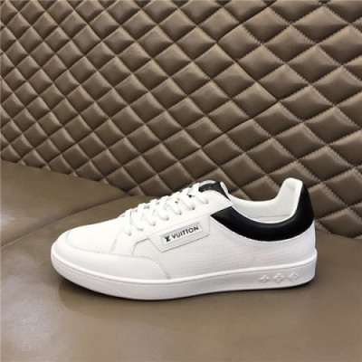 Louis Vuitton 2020 Men's Leather Sneakers - 루이비통 2020 남성용 레더 스니커즈,Size(240-270),LOUS1546,화이트