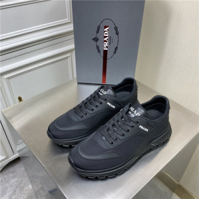 Prada 2020 Men's Sneakers - 프라다 2020 남성용 스니커즈,Size(240-270),PRAS0629,블랙