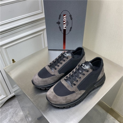 Prada 2020 Men's Sneakers - 프라다 2020 남성용 스니커즈,Size(240-270),PRAS0631,블랙