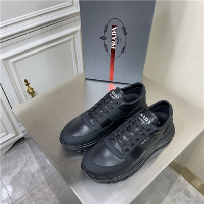Prada 2020 Men's Sneakers - 프라다 2020 남성용 스니커즈,Size(240-270),PRAS0634,블랙