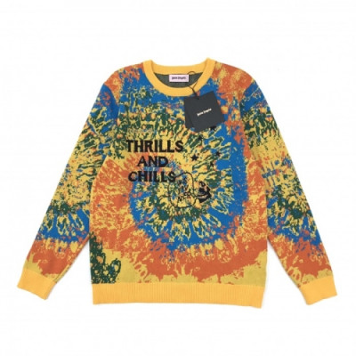 [팜 엔젤스]Palm Angels 2020 Mens Logo Turtle-neck Sweaters - 팜 엔젤스 2020 남성 로고 터틀넥 스웨터 Pam0251x.Size(xs - l).오렌지