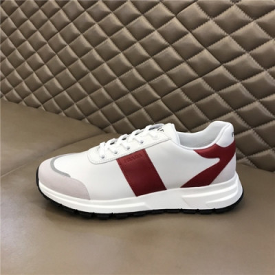 Prada 2020 Men's Leather Sneakers - 프라다 2020 남성용 레더 스니커즈,Size(240-270),PRAS0646,화이트