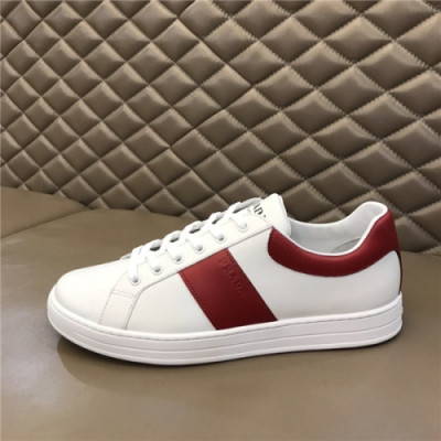 Prada 2020 Men's Leather Sneakers - 프라다 2020 남성용 레더 스니커즈,Size(240-270),PRAS0649,화이트
