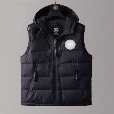 [캐나다구스]Canada Goose 2020 Mens Logo Duck Down Padding Vest - 캐나다구스 2020 남성 로고 덕다운 패딩조끼 Can0352x.Size(m - 3xl).블랙