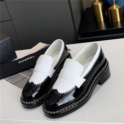 Chanel 2020 Women's Leather Loafer - 샤넬 2020 여성용 레더 로퍼,Size(225-250),CHAS0502,화이트