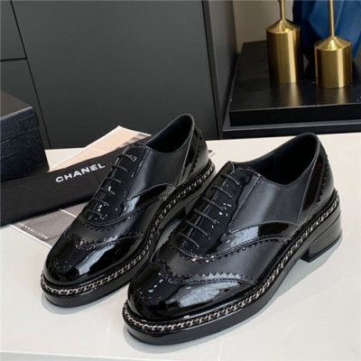 Chanel 2020 Women's Leather Loafer - 샤넬 2020 여성용 레더 로퍼,Size(225-250),CHAS0504,블랙