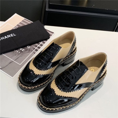 Chanel 2020 Women's Leather Loafer - 샤넬 2020 여성용 레더 로퍼,Size(225-250),CHAS0506,베이지