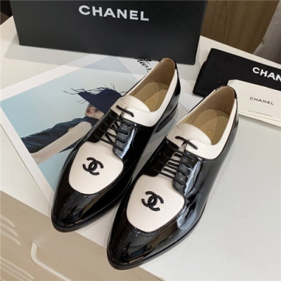 Chanel 2020 Women's Leather Flat - 샤넬 2020 여성용 레더 플렛,Size(225-250),CHAS0507,블랙