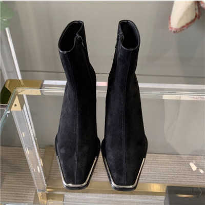 Alexander Wang 2020 Women's Leather Ankle Boots - 알렉산더왕 2020 여성용 레더 앵글부츠,Size(225-250),ALWS0036,블랙