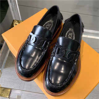 Tod's 2020 Women's Leather Loafer - 토즈 2020 여성용 레더 로퍼,Size(225-250),TODS0159,블랙