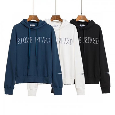 [스톤아일랜드]Stone Island 2020 Mens  Logo Cotton Hoodie - 스톤아일랜드 2020 남성 로고 코튼 후디 Sto0301x.Size(m - 2xl).3컬러(블루/화이트/블랙)