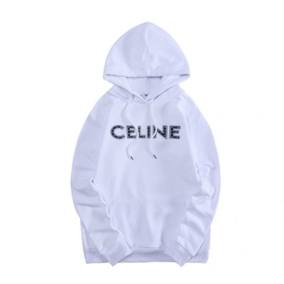 [셀린느]Celine 2020  Mm/Wm Logo Cotton Hoodie - 셀린느 2020 남/녀 로고 코튼 후디 Cel0088x.Size(xs - l).화이트