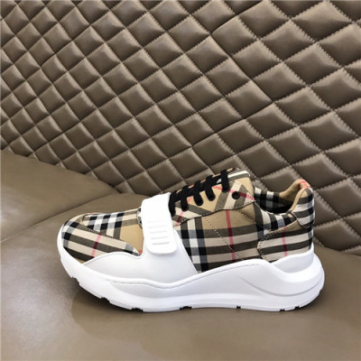 Berburry 2020 Men's Sneakers - 버버리 2020 남성용 스니커즈,Size(240-270),BURS0148,베이지