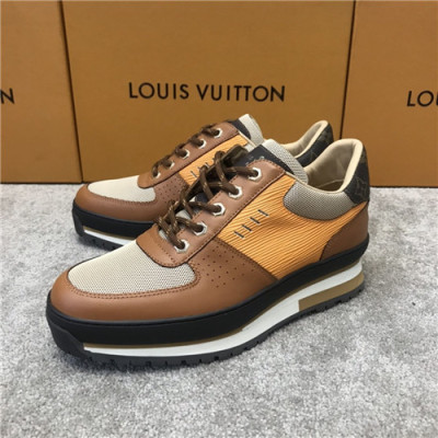 Louis Vuitton 2020 Men's Leather Sneakers - 루이비통 2020 남성용 레더 스니커즈,Size(240-270),LOUS1553,카키