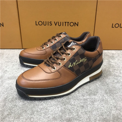 Louis Vuitton 2020 Men's Leather Sneakers - 루이비통 2020 남성용 레더 스니커즈,Size(240-270),LOUS1555,카키