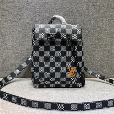 [루이비통] Louis Vuitton 2021 Men's Leather Tote Shoulder Bag,18cm - 루이비통 2021 남성용 레더 토트 숄더백,18cm,LOUB2273,블랙