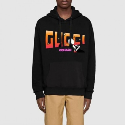 [구찌]Gucci 2020 Mm/Wm Logo Casual Cotton Hoodie - 구찌 2020 남/녀 로고 캐쥬얼 코튼 후드티 Guc03291x.Size(s - l).블랙