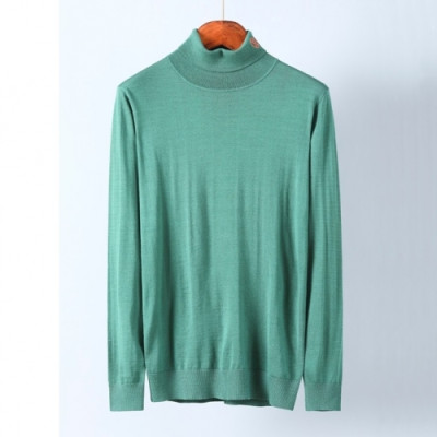 [에르메스]Hermes 2020 Mens Turtle-neck Wool Sweater - 에르메스 2020 남성 터틀넥 울 스웨터 Her0559x.Size(m - 3xl).그린